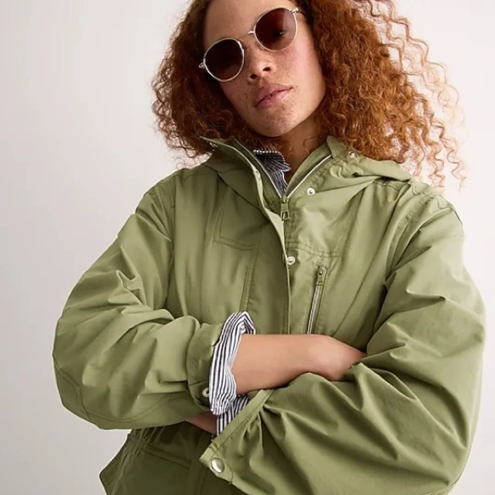 J Crew Relaxed perfect lightweight jacket BF450